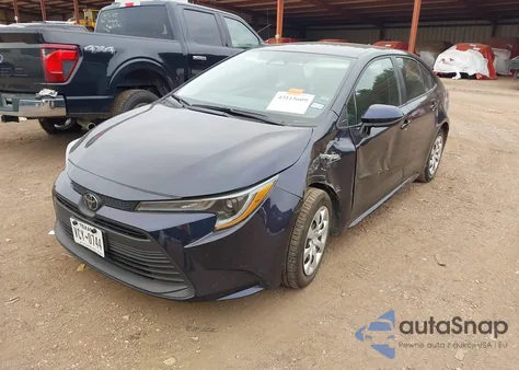 2024 Toyota Corolla Le z USA, uszkodzony, nr VIN 5YFB4MDE1RP169747